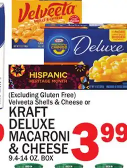 C Town KRAFT DELUXE MACARONI & CHEESE offer