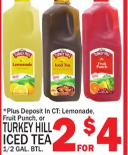 C Town TURKEY HILL ICED TEA offer