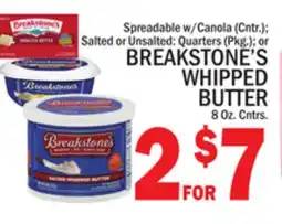 C Town BREAKSTONE'S WHIPPED BUTTER 8 Oz. Cntrs offer