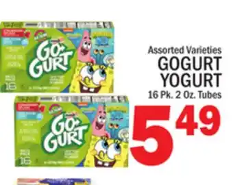 C Town GOGURT YOGURT offer
