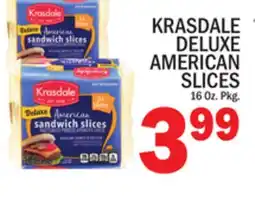 C Town KRASDALE DELUXE AMERICAN SLICES offer