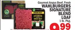 C Town WAHLBURGERS SIGNATURE BLEND LOAF offer