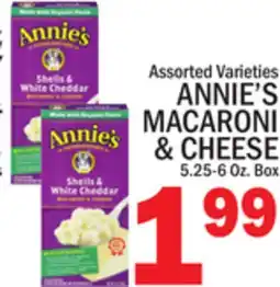 C Town ANNIE'S MACARONI & CHEESE offer