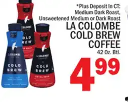 C Town LA COLOMBE COLD BREW COFFEE offer
