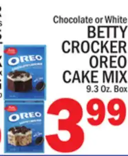 C Town BETTY CROCKER OREO CAKE MIX offer