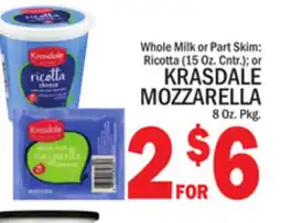 C Town KRASDALE MOZZARELLA offer