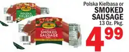 C Town KIELBASA OR SMOKED SAUSAGE offer