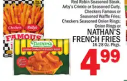 C Town NATHAN'S FRENCH FRIES offer