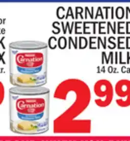 C Town CARNATION SWEETENED CONDENSED MILK offer