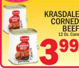 C Town KRASDALE CORNED BEEF offer