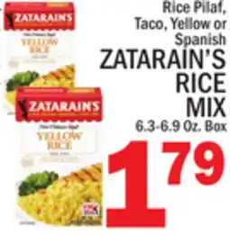 C Town ZATARAIN'S RICE MIX offer
