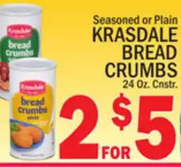 C Town KRASDALE BREAD CRUMBS offer