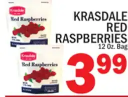 C Town KRASDALE RED RASPBERRIES offer