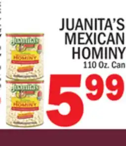 C Town JUANITA'S MEXICAN HOMINY offer