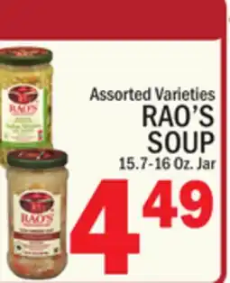 C Town RAO'S SOUP offer
