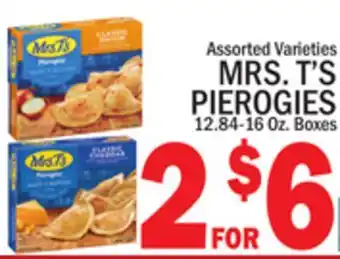 C Town MRS. T'S PIEROGIES offer