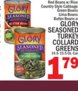 C Town GLORY SEASONED TURKEY COLLARD GREENS offer