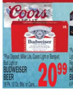 C Town BUDWEISER BEER offer