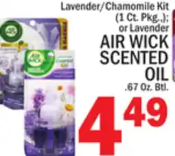 C Town AIR WICK SCENTED OIL. 67 Oz. Btl offer