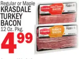 C Town KRASDALE TURKEY BACON offer