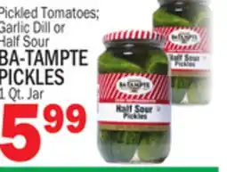 C Town BA-TAMPTE PICKLES offer