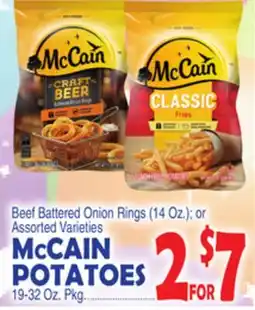 Bravo Supermarkets MCCAIN POTATOES 19-32 Oz. Pkg offer