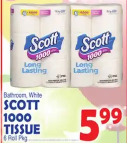 Bravo Supermarkets SCOTT 1000 TISSUE offer