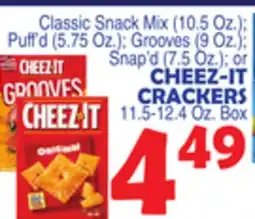 Bravo Supermarkets CHEEZ-IT CRACKERS offer
