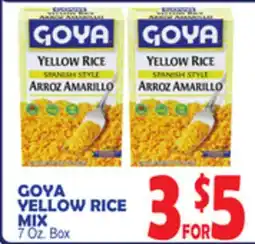 Bravo Supermarkets GOYA YELLOW RICE MIX offer
