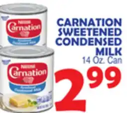 Bravo Supermarkets CARNATION SWEETENED CONDENSED MILK offer