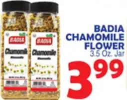 Bravo Supermarkets BADIA CHAMOMILE FLOWER offer