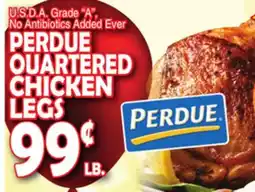Bravo Supermarkets PERDUE QUARTERED CHICKEN LEGS offer