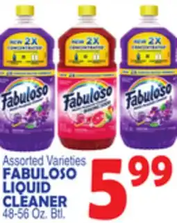 Bravo Supermarkets FABULOSO LIQUID CLEANER offer