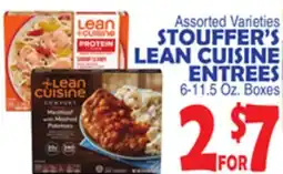 Bravo Supermarkets STOUFFER'S LEAN CUISINE ENTREES offer