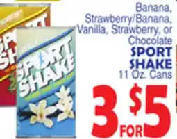 Bravo Supermarkets SPORT SHAKE offer