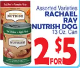 Bravo Supermarkets RACHAEL RAY NUTRISH DOG offer