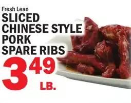 Bravo Supermarkets SLICED CHINESE STYLE PORK SPARE RIBS offer