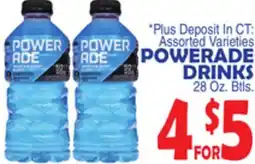 Bravo Supermarkets POWERADE DRINKS offer