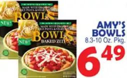 Bravo Supermarkets AMY'S BOWLS offer