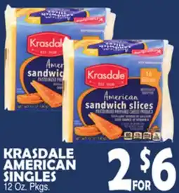 Bravo Supermarkets KRASDALE AMERICAN SINGLES offer