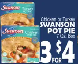 Bravo Supermarkets SWANSON POT PIE offer