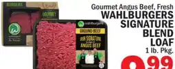 Bravo Supermarkets WAHLBURGERS SIGNATURE SIGNATURE BLEND BLEND offer