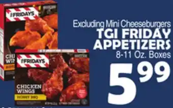 Bravo Supermarkets TGI FRIDAY APPETIZERS offer
