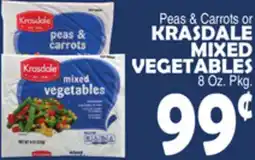Bravo Supermarkets KRASDALE MIXED VEGETABLES offer