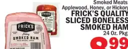 Bravo Supermarkets FRICK'S QUALITY SLICED BONELESS SLICED BONELESS SMOKED HAM offer
