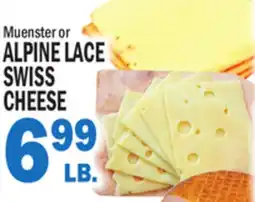 Bravo Supermarkets ALPINE LACE SWISS CHEESE offer
