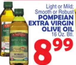 Bravo Supermarkets POMPEIAN EXTRA VIRGIN OLIVE OIL offer