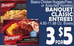 Bravo Supermarkets BANQUET CLASSIC ENTREES offer