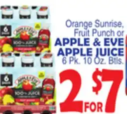 Bravo Supermarkets APPLE & EVE APPLE JUICE offer