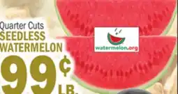 Bravo Supermarkets SEEDLESS WATERMELON offer